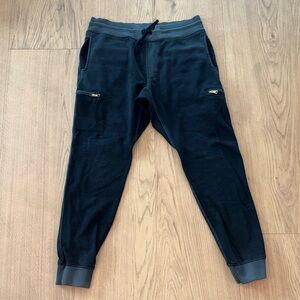 Cotton Citizen Black / Gray Jogger Sweatpants Large